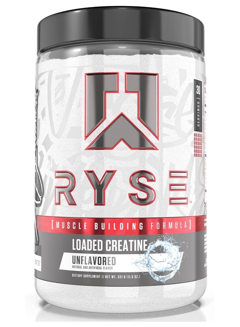 رايز كرياتين محمل بدون نكهة 30 - صيغة لبناء العضلات - Image 1