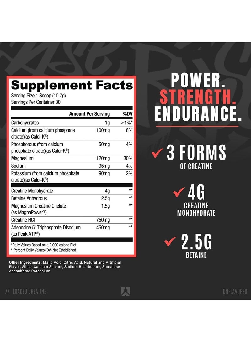 رايز كرياتين محمل بدون نكهة 30 - صيغة لبناء العضلات - Image 2