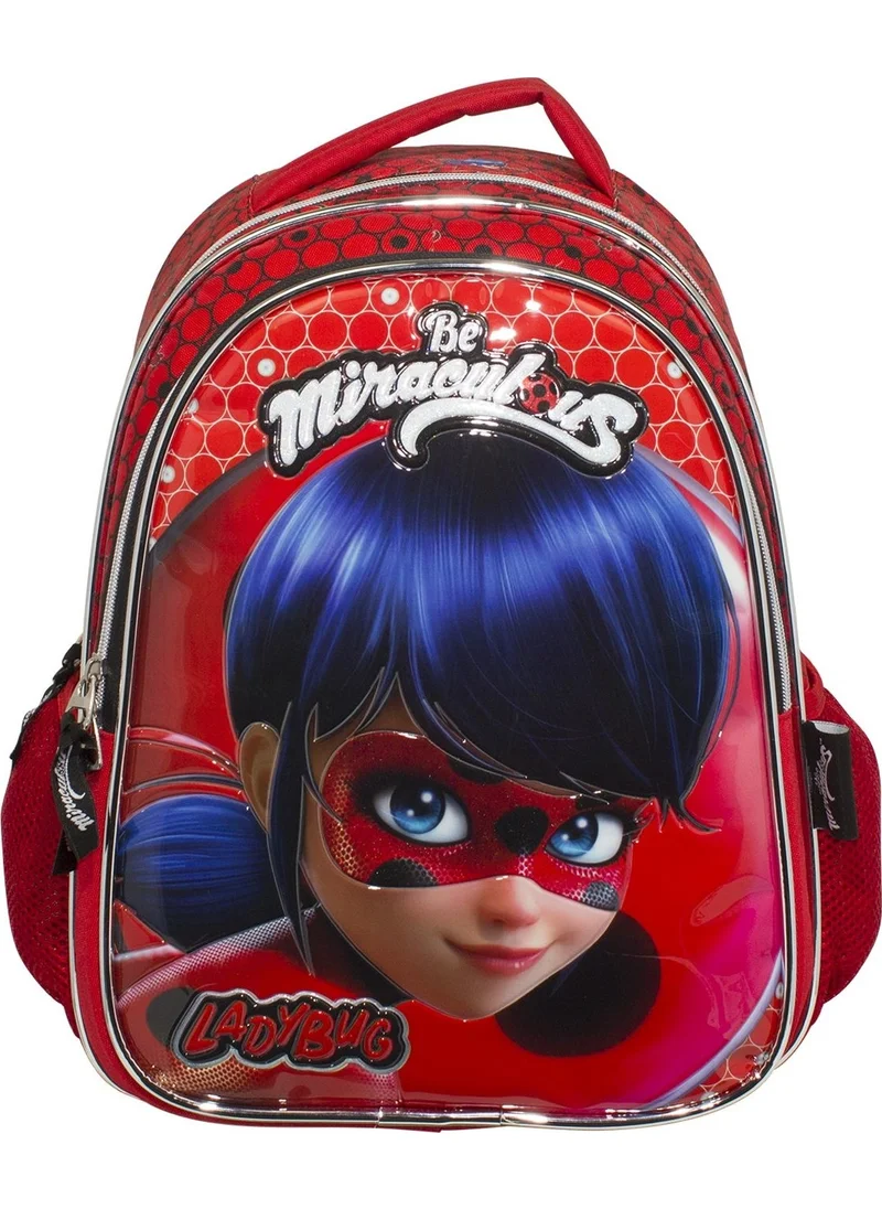 Ümit Çanta Ümit Bag Miraculous Ladybug Embossed and Glittery Primary School Bag 2144