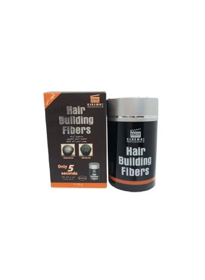 نيترو كندا ألياف بناء الشعر الأسود 22 جم - Image 1