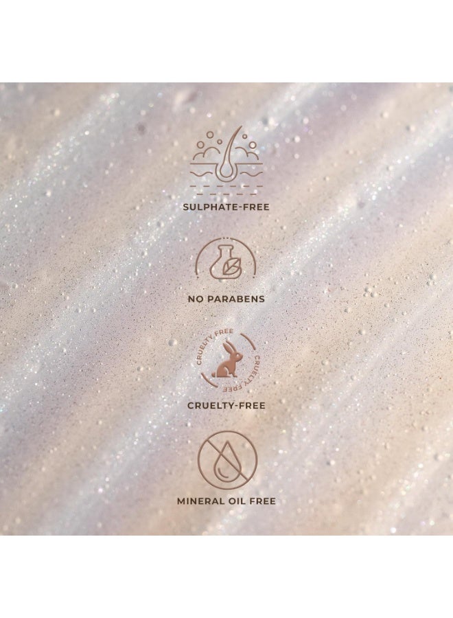 طبيعي شامبو ناتشورالي المضاد للقشرة لفروة الرأس للرجال | بالشاي الأخضر والكركديه والبيوتين | يقلل من تساقط الشعر والقشرة | شامبو يومي خالي من الكبريتات للرجال | 200 مل - Image 3