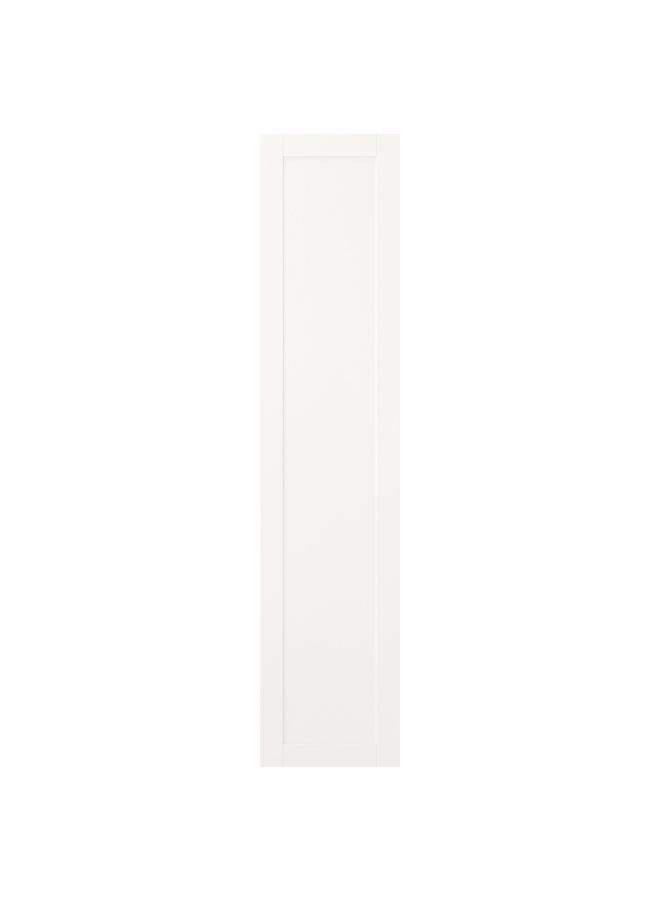 Zaboon Door, White, 40X180 Cm - Image 1