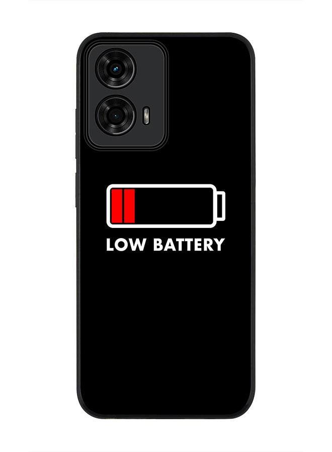 Stylizedd For Motorola Moto G24 / G24 Power Case,Slim fit Camera Protection, Shockproof Thin Phone cover - Low Battery - Image 1