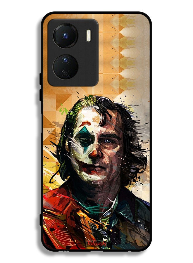 Tolwak Vivo Y16 Protective Case Cover Joker Paint Art - Image 1