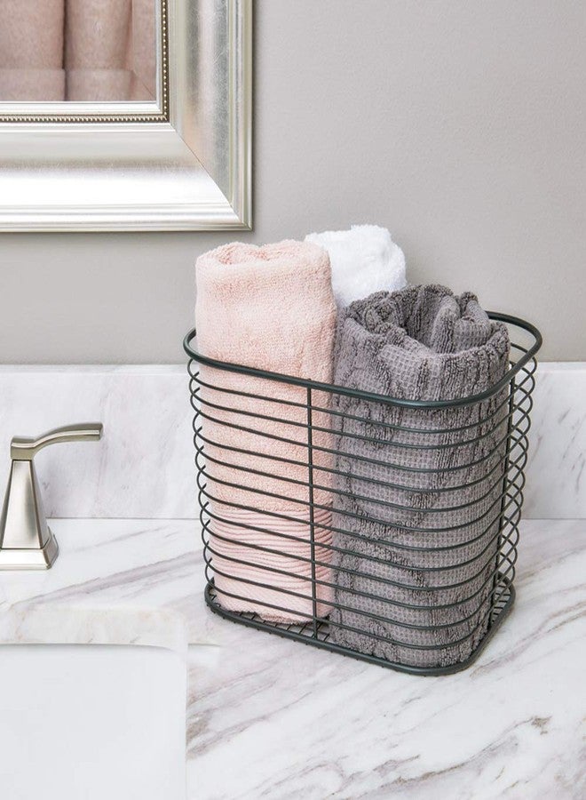 إنترديزاين سلة تخزين مستحضرات التجميل والمكياج من آي ديزاين فيينا، مناسبة للحمام، سطح الطاولة، والمكتب، طقم من قطعة واحدة - صغيرة - Image 2