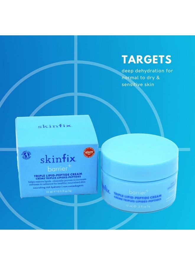 Skinfix Mini Barrier+ Triple Lipidpeptide Face Cream 0.5 Oz/ 15 Ml  - Image 4