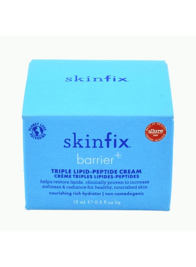 Skinfix Mini Barrier+ Triple Lipidpeptide Face Cream 0.5 Oz/ 15 Ml  - Image 5