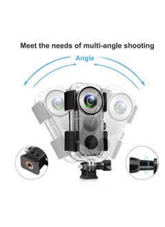 Y&D Waterproof Case Housing Dive for Insta360 ONE X2 Action Camera, Up to 40m/131ft, Diving, Snorkeling, Swimming  - Image 3