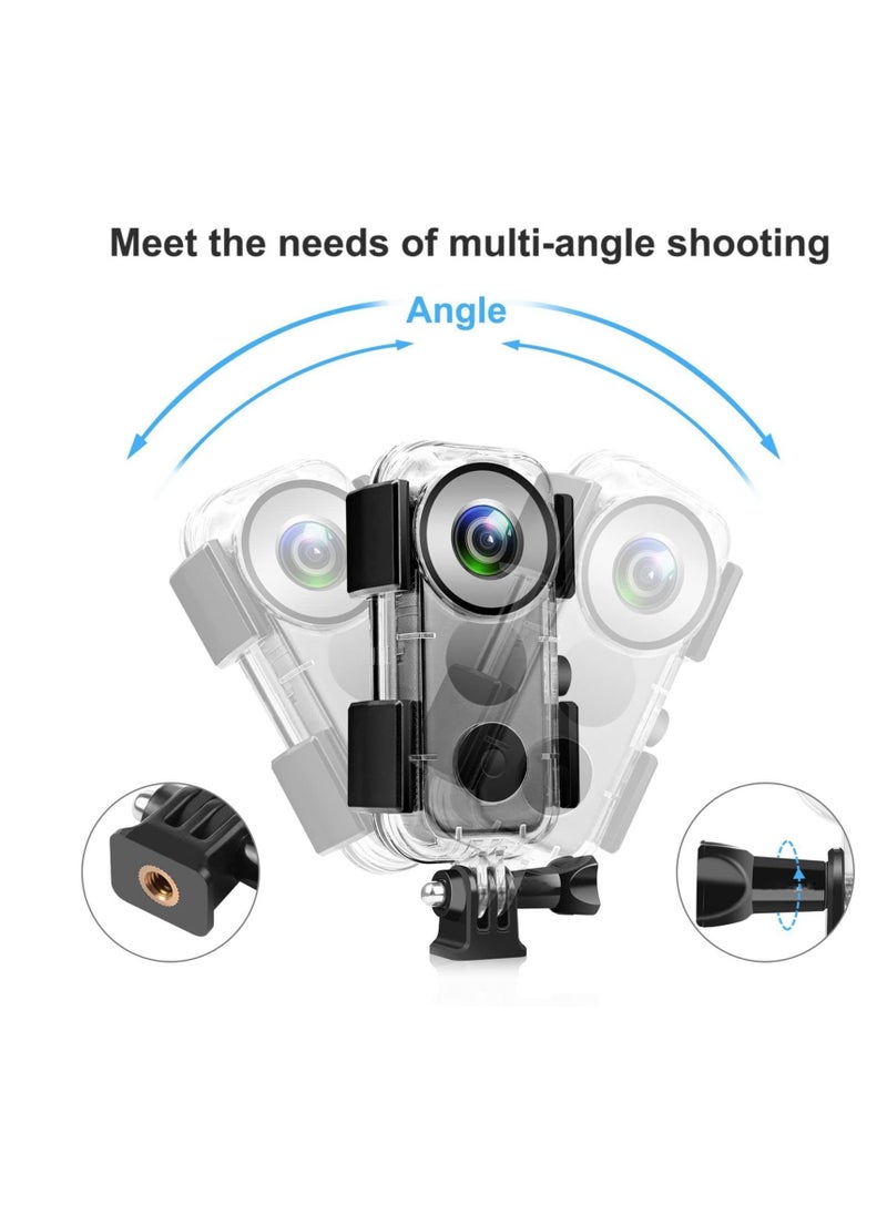 Y&D - Waterproof Case Housing Dive for Insta360 ONE X2 Action Camera, Up to 40m/131ft, Diving, Snorkeling, Swimming - Image 1