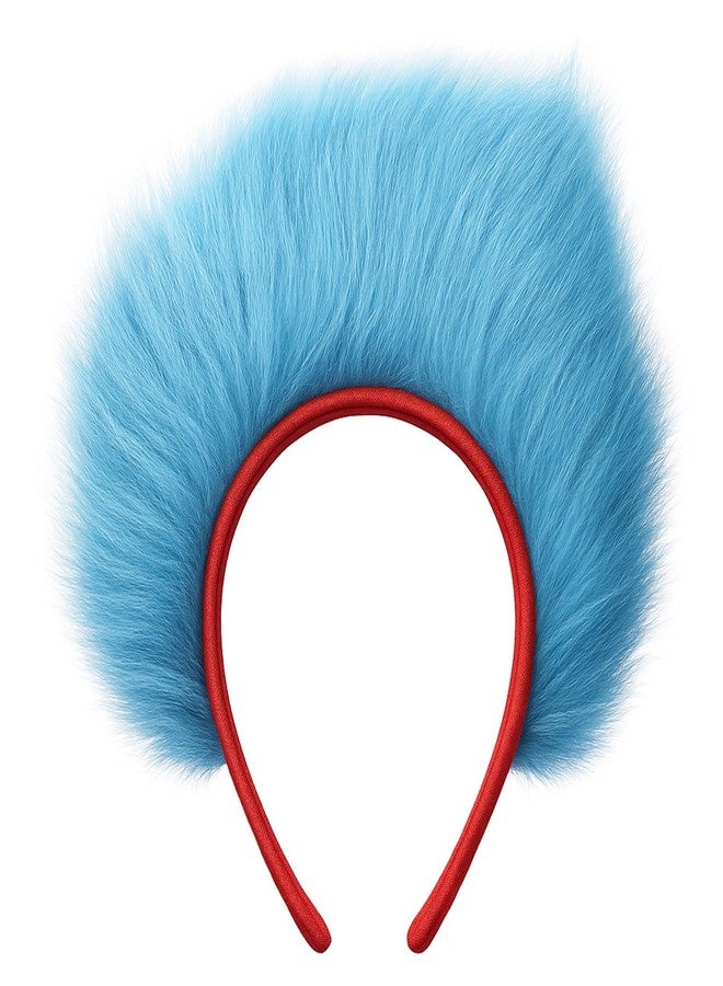 Exacoo Hhalloween Headpiece Hair Accessories For Women Blue Headband Photo Booth Props Halloween Party Decorations Custome Party Supplies Cosplay - Image 1