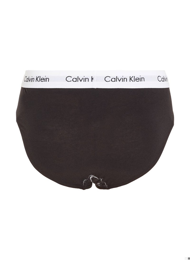 CALVIN KLEIN Calvin Klein Men's Briefs - 3 Piece Set - Underwear - Cotton , Black  - Image 2