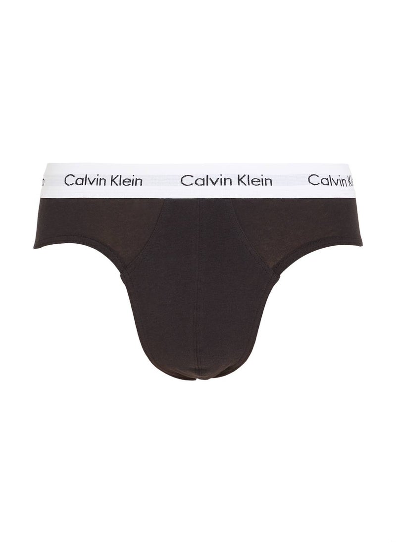 CALVIN KLEIN Calvin Klein Men's Briefs - 3 Piece Set - Underwear - Cotton , Black  - Image 1