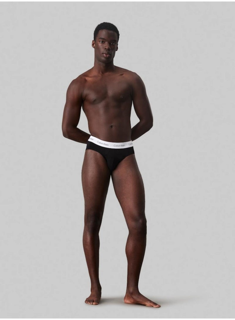 CALVIN KLEIN 3 Pack Briefs - Cotton Stretch - Image 5