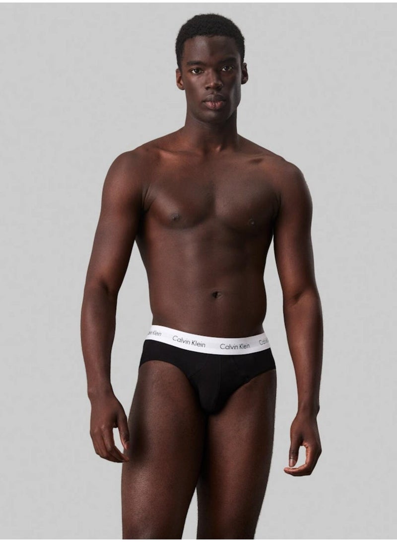 CALVIN KLEIN 3 Pack Briefs - Cotton Stretch - Image 2