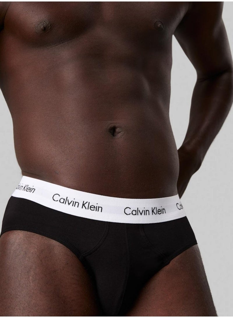 CALVIN KLEIN 3 Pack Briefs - Cotton Stretch - Image 4