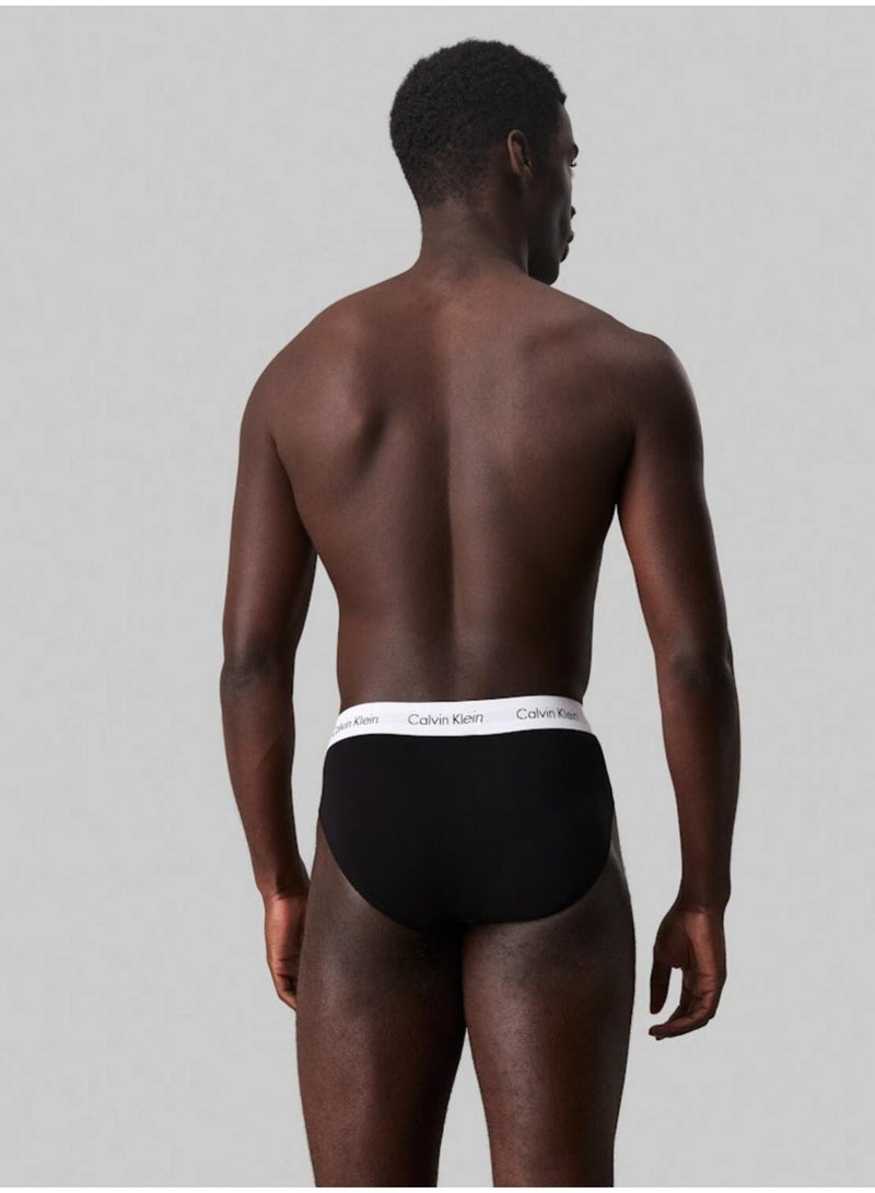 CALVIN KLEIN 3 Pack Briefs - Cotton Stretch - Image 3
