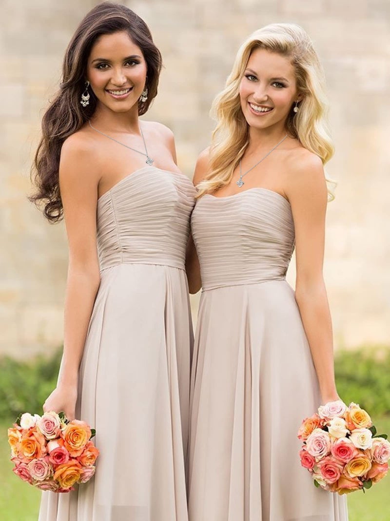 YANCHUN Bridesmaid Gifts for Bridal Party Gifts Bridesmaids Proposal Necklaces for 2/4/6/8 Party Favors Bridesmaid Dress Jewelry Set - Image 2
