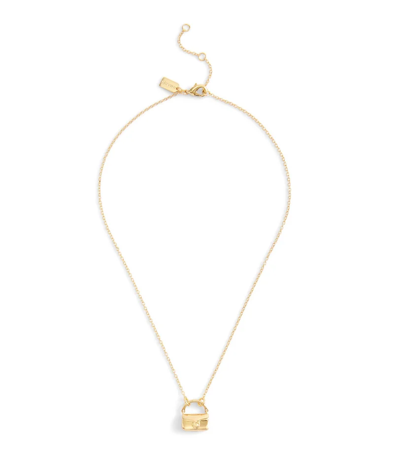 كوتش Signature Handbag Pendant Necklace