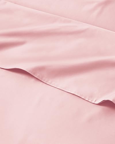 CGK Unlimited Kids Twin Size Bed Sheet Set 3 Piece Kids Loft Bed Sheets Solid Pink Themed Bedding Soft Cute and Cozy Breathable and Machine Washable Bedding for Boys Girls Teens Toddlers OekoTex - Image 1