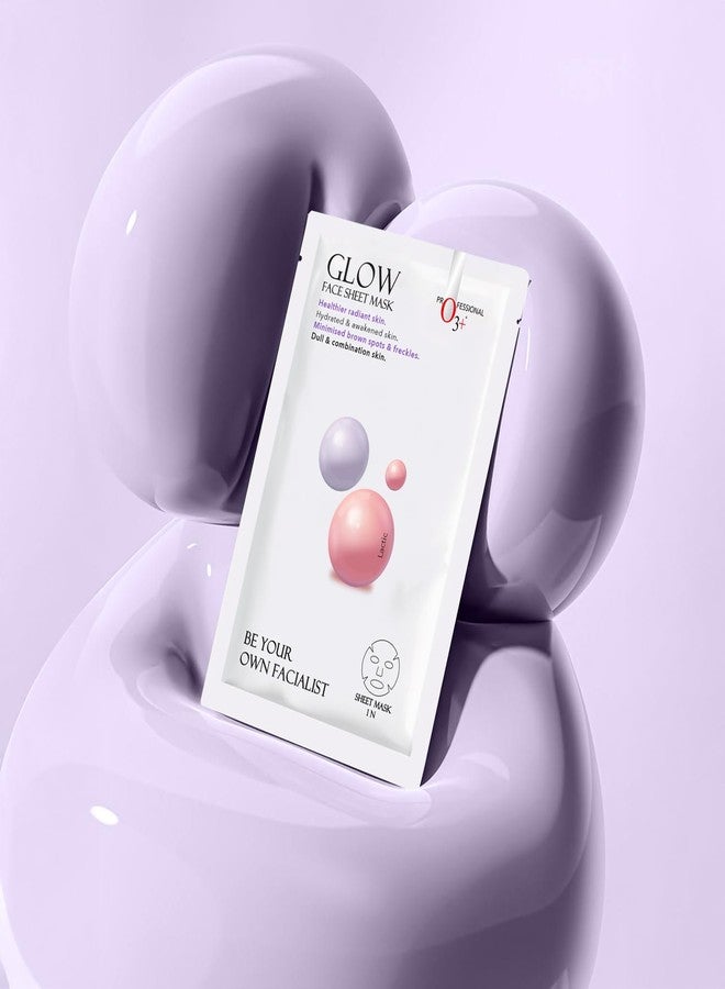 O3+ Facialist Glow Face Sheet Mask 30g for Men & Women | Hydrates and Awakens Skin, Minimizes Brown Spots and Freckles - Image 5