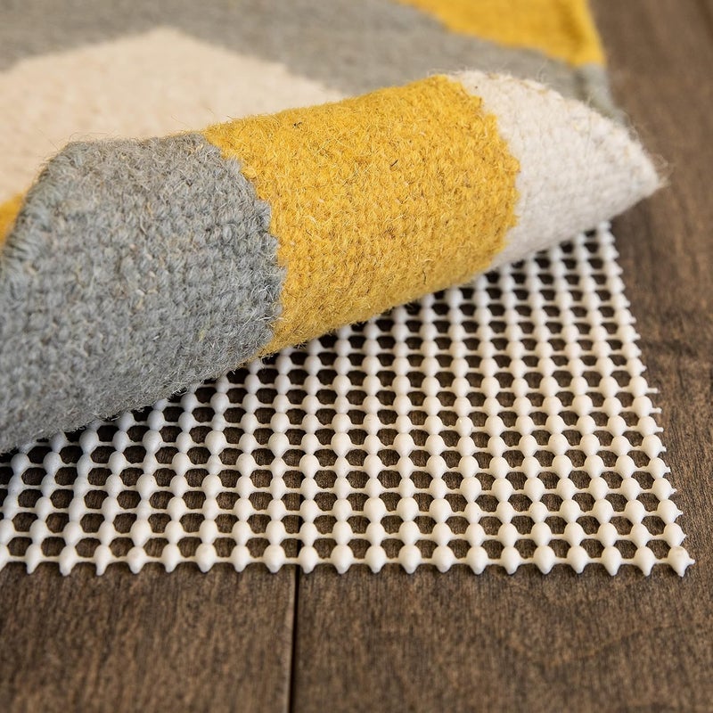 SlipStop Ultra Stop LowProfile NonSlip Rug Pad for Area Rugs and Runner Rugs Rug Pad for Hardwood Floors 8 x 10 ft