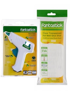 Fantastick Standard Glue Gun For Thin Glue Sticks 25 Watts Power With A Pack of Glue Sticks 500gm Content  - Image 1