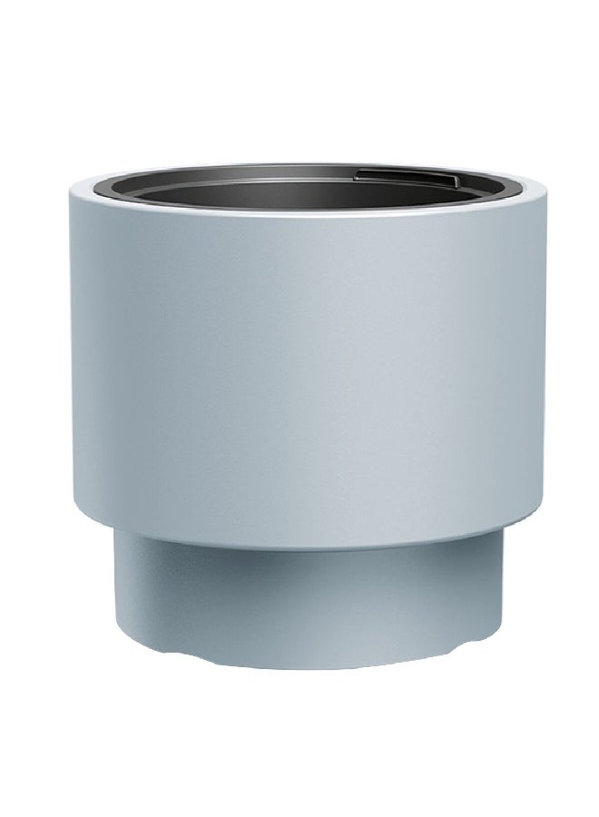 Prosperplast Heos UV-Resistant Round Elegant Planter Light Grey 40 L DBHEN400