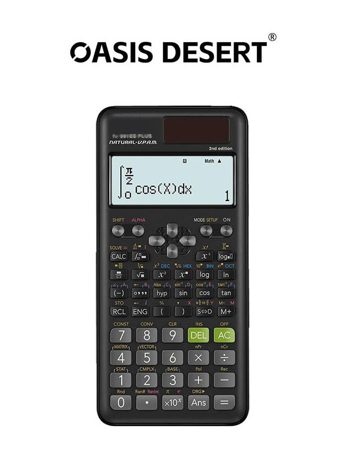 OASIS DESERT Edition Function Scientific Calculator Black FX-991ESPLUS - Image 1
