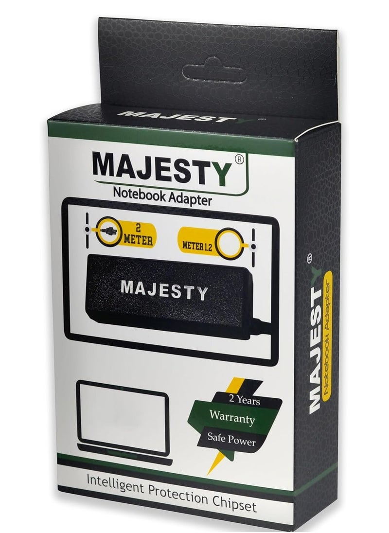 Majesty - 33W 19V 1.75A Laptop Charger Adapter Compatible with ASUS VivoBook X200MA X200M X200CA X200C X200 X202E X202 X201E X201 Q200E Q200 S200E S200 R41 7SA R41 7SA S R417 - Image 1