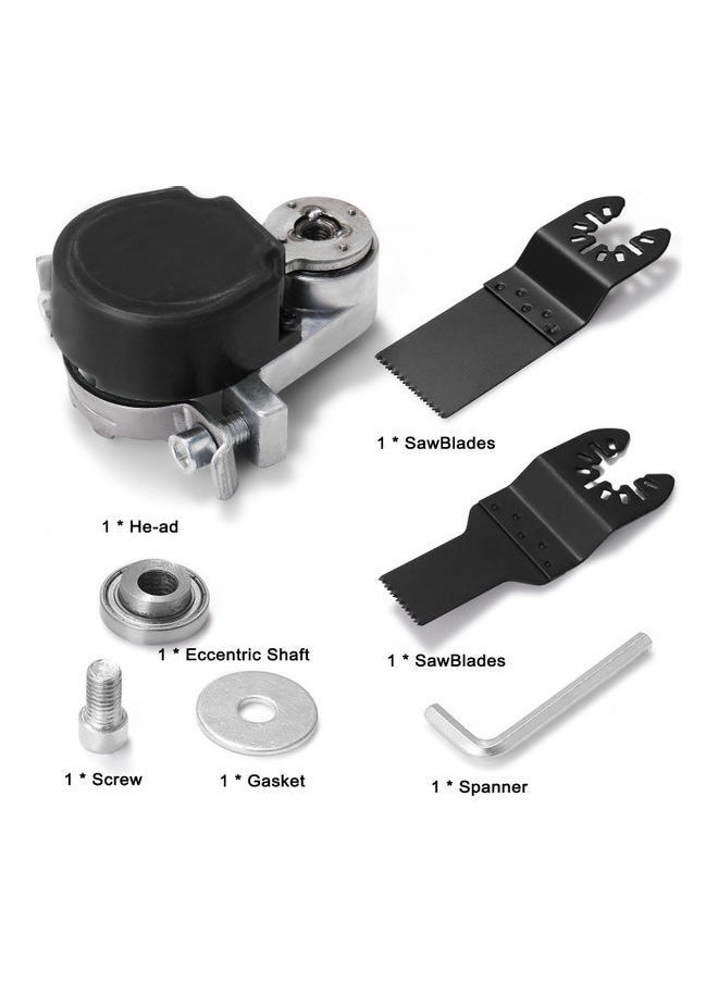 NIBEMINENT Angle Grinder Refit Accessory Set Black/Silver  - Image 4
