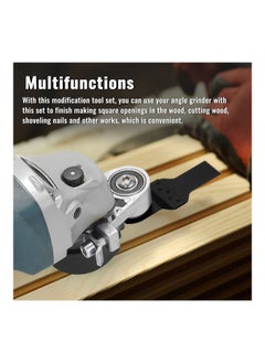 NIBEMINENT Angle Grinder Refit Accessory Set Black/Silver  - Image 3