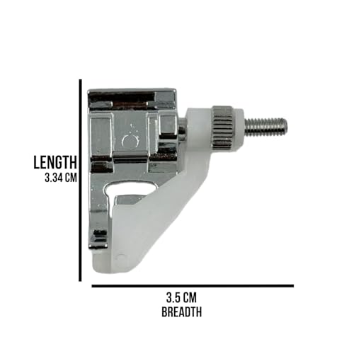 Zenith Pico, Blind Hem, Round Bead and Fringe Foot Set of 4 Snap-On Foot for All Automatic Sewing Machines (Singer/Usha/Brother) This Product is Compatible with All Brand and Non Brand - Image 5