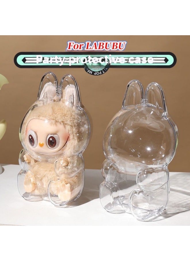Generic - In Stock] Labubu Second Generation Labubu Macaroon Vinyl Face Blind Box Plush Doll Tide Play Plush Keychain-Color:Motherland Edition (color Box)-Height:1 Random Model Of The First Generation (please See The Details Page When Placing An Order, Unboxing Will Not Be Refunded) - Image 1