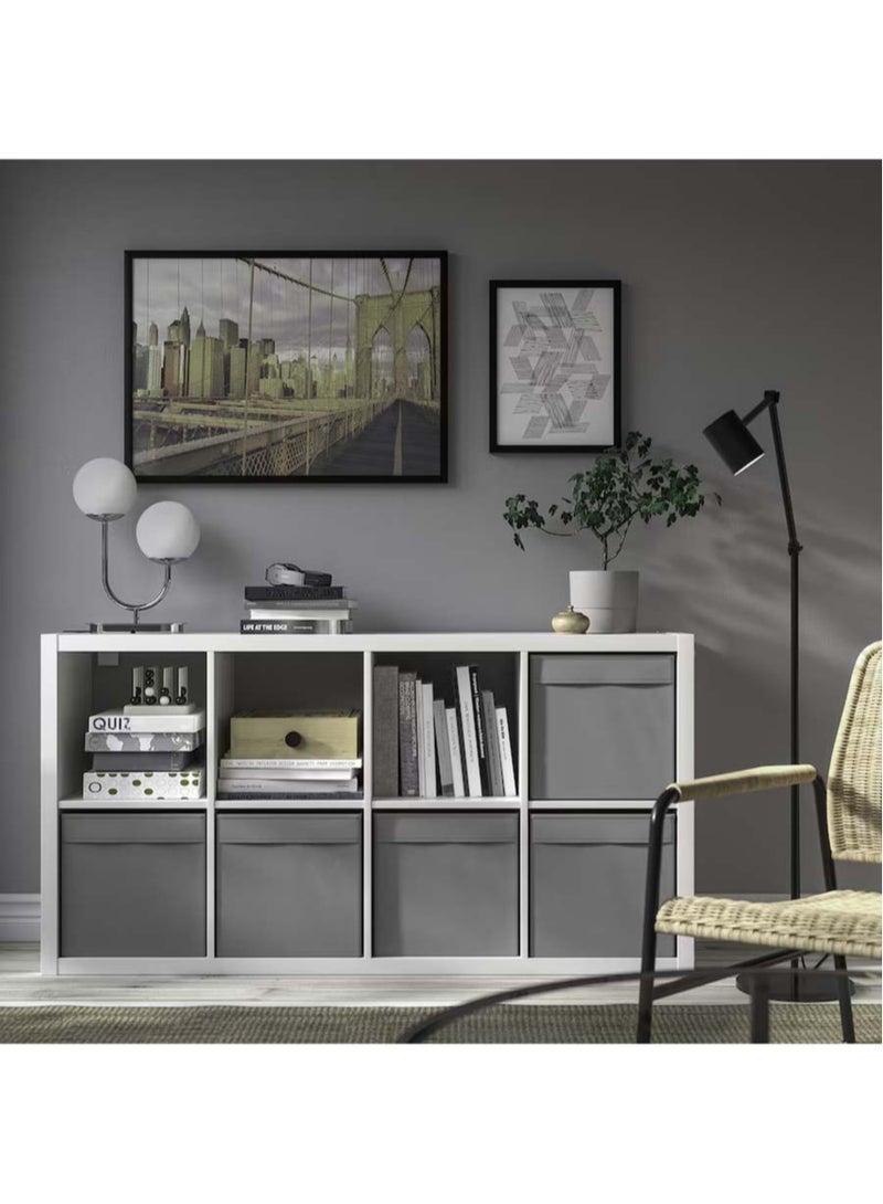 skubb Set of 3 foldable fabric storage boxes 33x38x33cm - Image 4