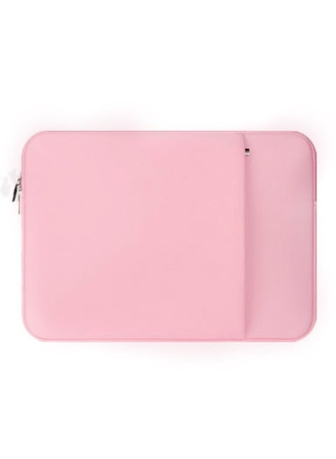 Thickened Foam 13 14 15 Inch Laptop Protective Case Diving Material Notebook Zipper Computer Inner Sleeve Bag-Color:Upgraded Pink-Dimensions:15.6 Inch