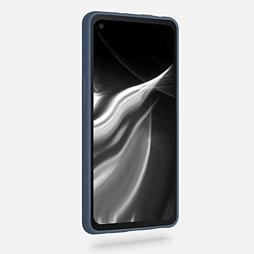 kwmobile Case Compatible with Samsung Galaxy Xcover Pro Case - Soft Slim Protective TPU Silicone Cover - Dark Slate - Image 2