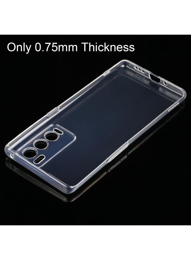 S-TOP Case For OPPO Realme GT Explorer Master 0.75mm Ultra-thin Transparent TPU Soft Protective Case - Image 5