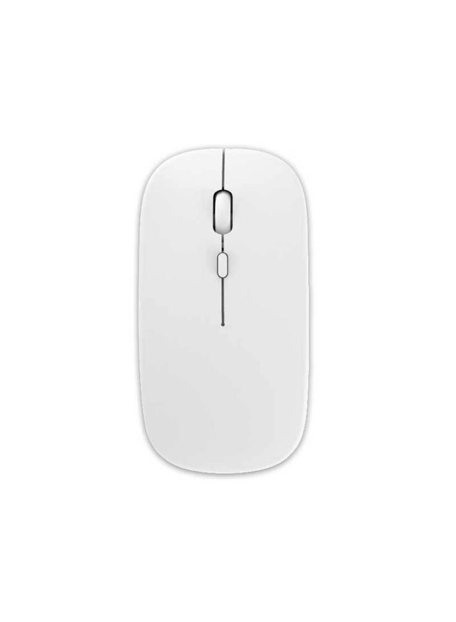Wireless Mouse For Ipad Phone Tablet Mute Mini Girls Cute Computer Office Bluetooth Mouse-Color:Dual-mode Charging Mouse-dark Purple - Image 4