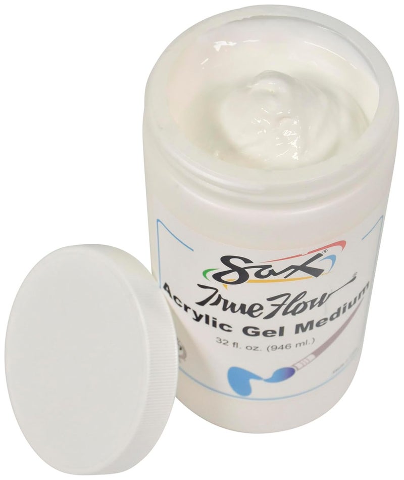 Sax True Flow Acrylic Gel Medium - 1 Quart (32 fl. oz.) - Image 2