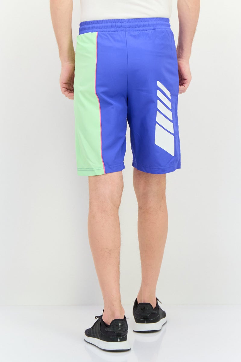 Puma x Mercedes AMG Men Sportswear Fit Training Shorts, Blue - Image 3