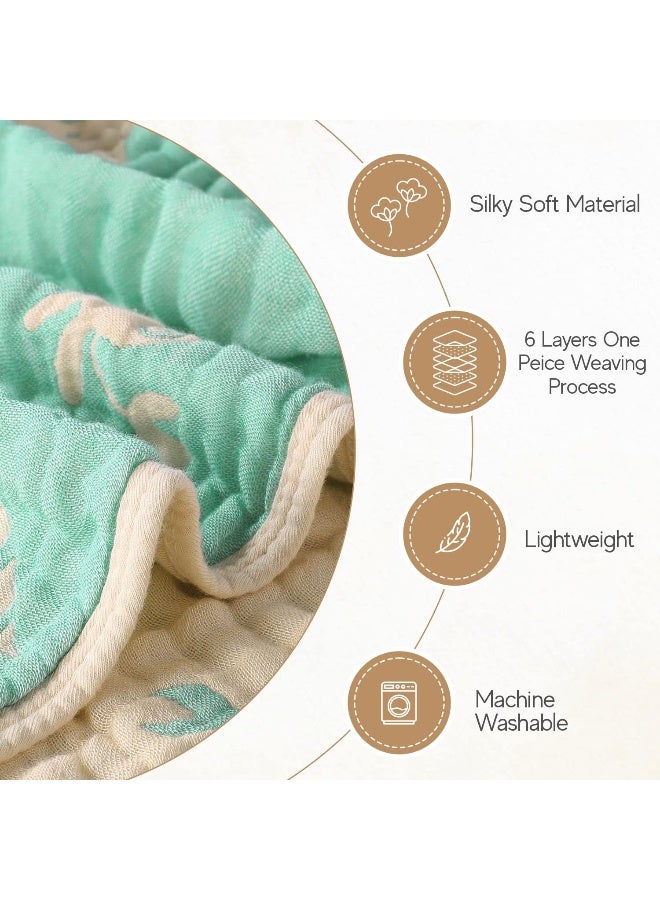 HardNok Ultra-Soft Muslin Baby Hooded Towel - 32 x 32 Inches, Ideal for Bath & Beach, Suitable for Both Boys & Girls from Newborns to Toddlers - Image 3
