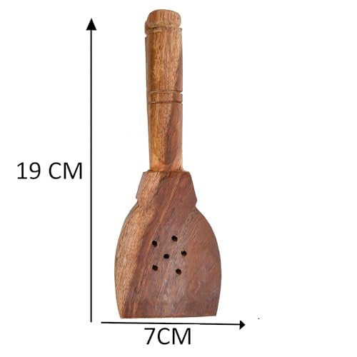 VISMAY'S VISMAY’S Wooden Lemon Squeezer Nimbu Nichod Handmade 19 CM Strong Grip Kitchen Bar Restaurant Use - Image 3