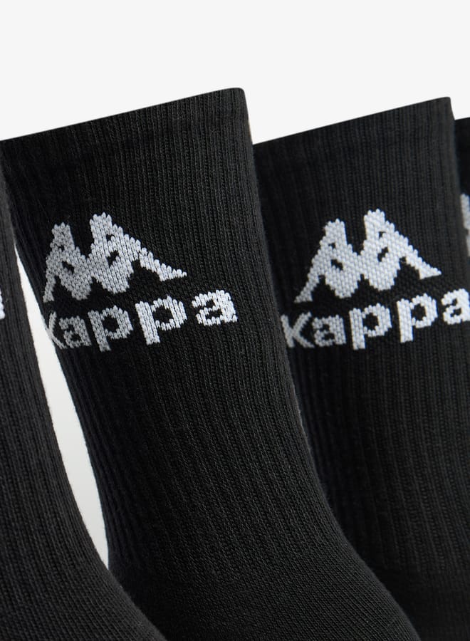 Kappa Women's Logo Print Ankle Length Socks - Set of 5 - Image 2