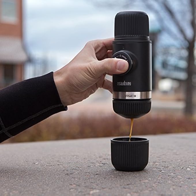 واكاكو ملحقات محول Nanopresso Ns لآلة صنع الإسبريسو المحمولة Nanopresso متوافقة مع كبسولات Ns مثالية للسفر والتخييم أو الاستخدام المكتبي - Image 5
