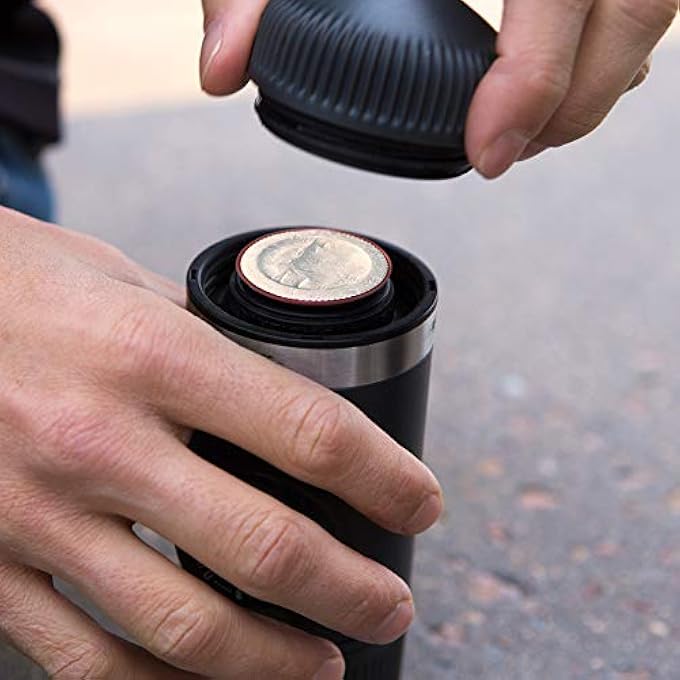 واكاكو ملحقات محول Nanopresso Ns لآلة صنع الإسبريسو المحمولة Nanopresso متوافقة مع كبسولات Ns مثالية للسفر والتخييم أو الاستخدام المكتبي - Image 4
