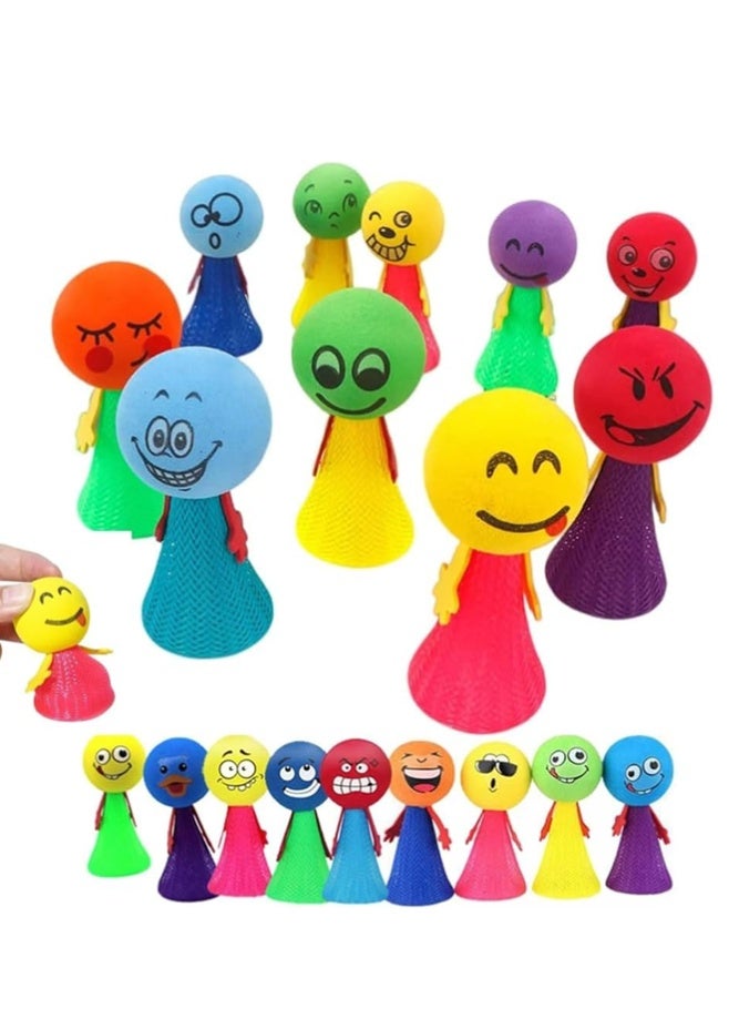 BELLSBERRY 24PCS Jumping Spring Toys | Bouncy Spring Party Favors for Kids - Image 1