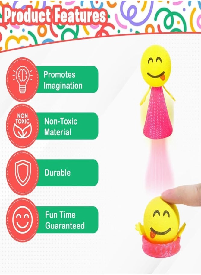BELLSBERRY 24PCS Jumping Spring Toys | Bouncy Spring Party Favors for Kids - Image 3