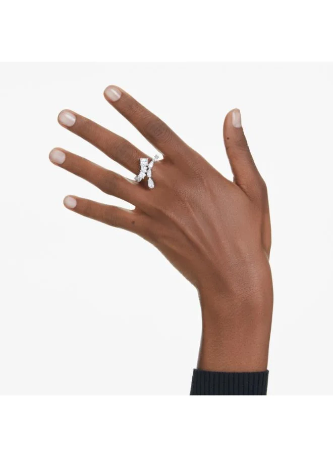 سواروفسكي Matrix Crystal Detail Ring