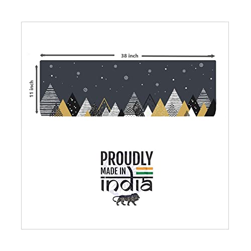 DARSHANAM WORLD Polyester Printed Air Conditioning Dust Cover Folding Designer Ac Cover For Indoor Split Ac 1.5 Ton (97 X 31 X 21 .5 Cm ) (Triangle) - Image 5
