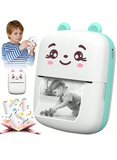 Generic Mini Photo Printer, Portable Thermal Printer For Android Or IOS APP, Inkless Printer Gift For Kids, Friends, Used In Home, Office, Study, Work List Pri Eid Al-Adha Mubarak  - Image 1